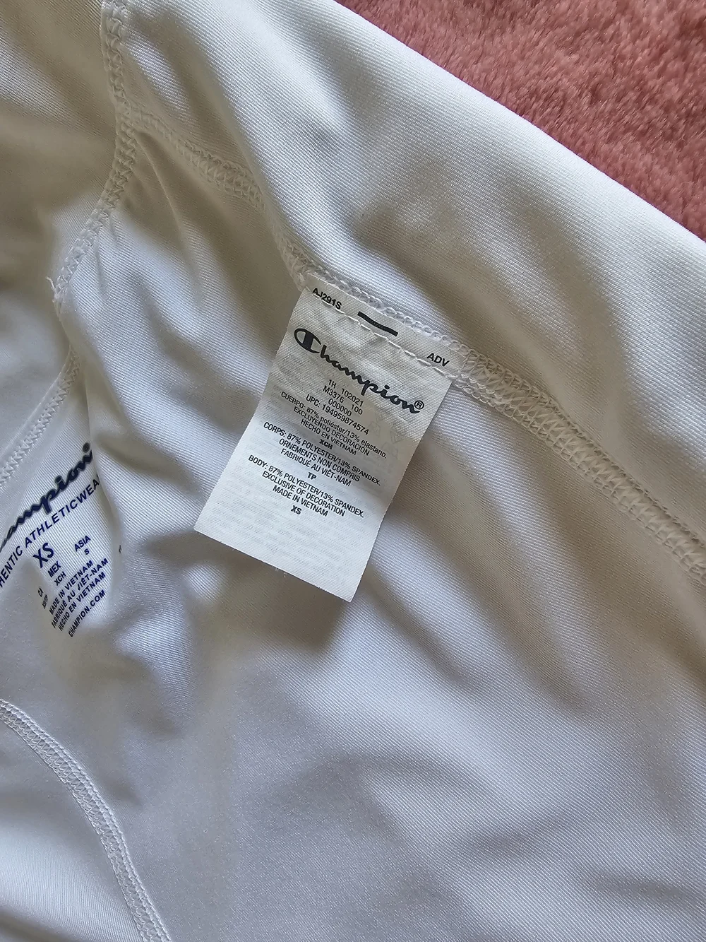 BUNDLE (2 SKORT) White CHAMPIONS Skirt with Smooth Waistband - XS - PRE OWNED - Picture 8 of 9